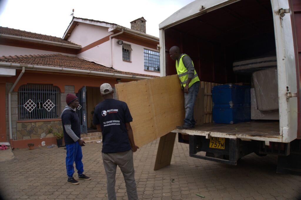 Bestcare Movers Kenya professional team packing and moving household items in Nairobi